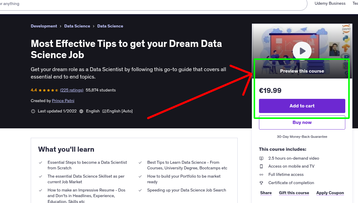 Most Effective Tips to get your Dream Data Science Job