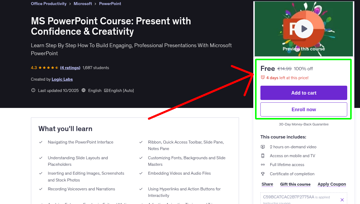 MS PowerPoint Course: Present with Confidence & Creativity