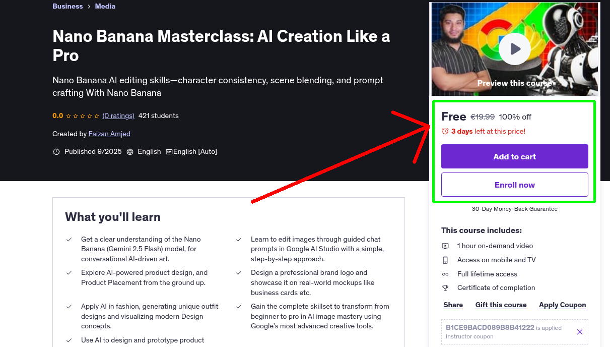 Nano Banana Masterclass: AI Creation Like a Pro