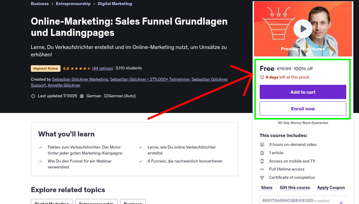 Online-Marketing: Sales Funnel Grundlagen und Landingpages