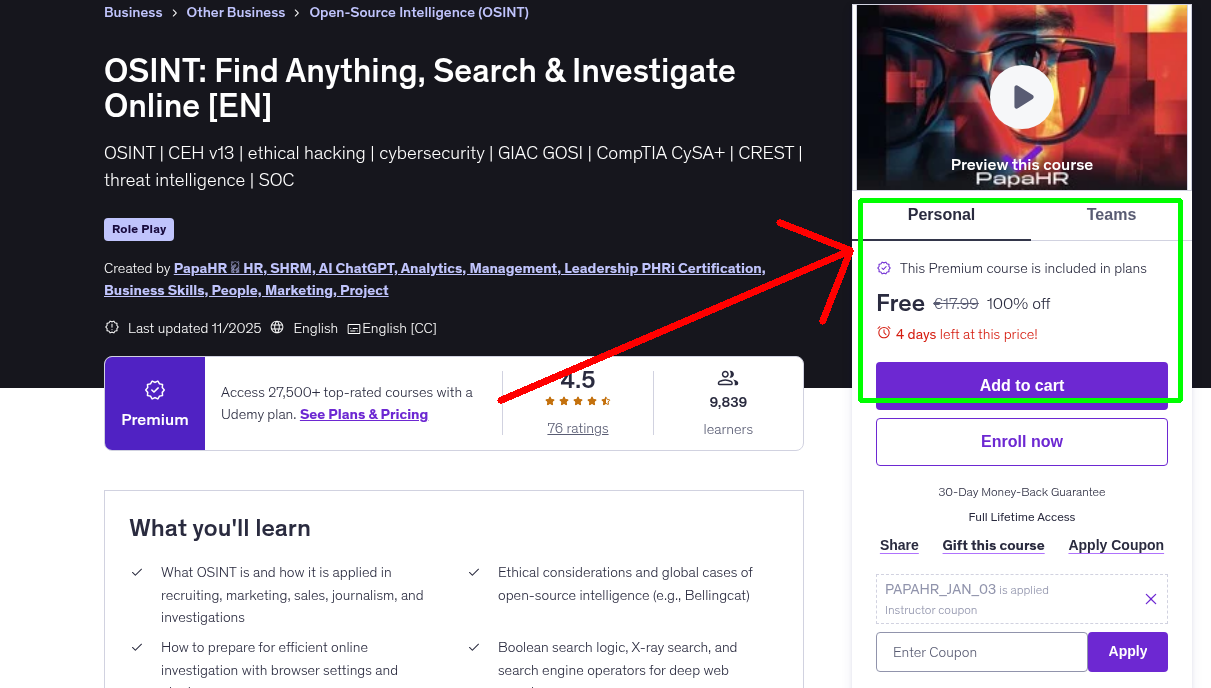 OSINT: Find Anything, Search & Investigate Online [EN]