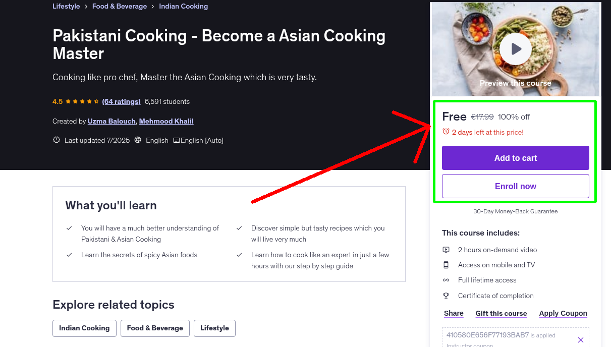 Pakistani Cooking - Become a Asian Cooking Master