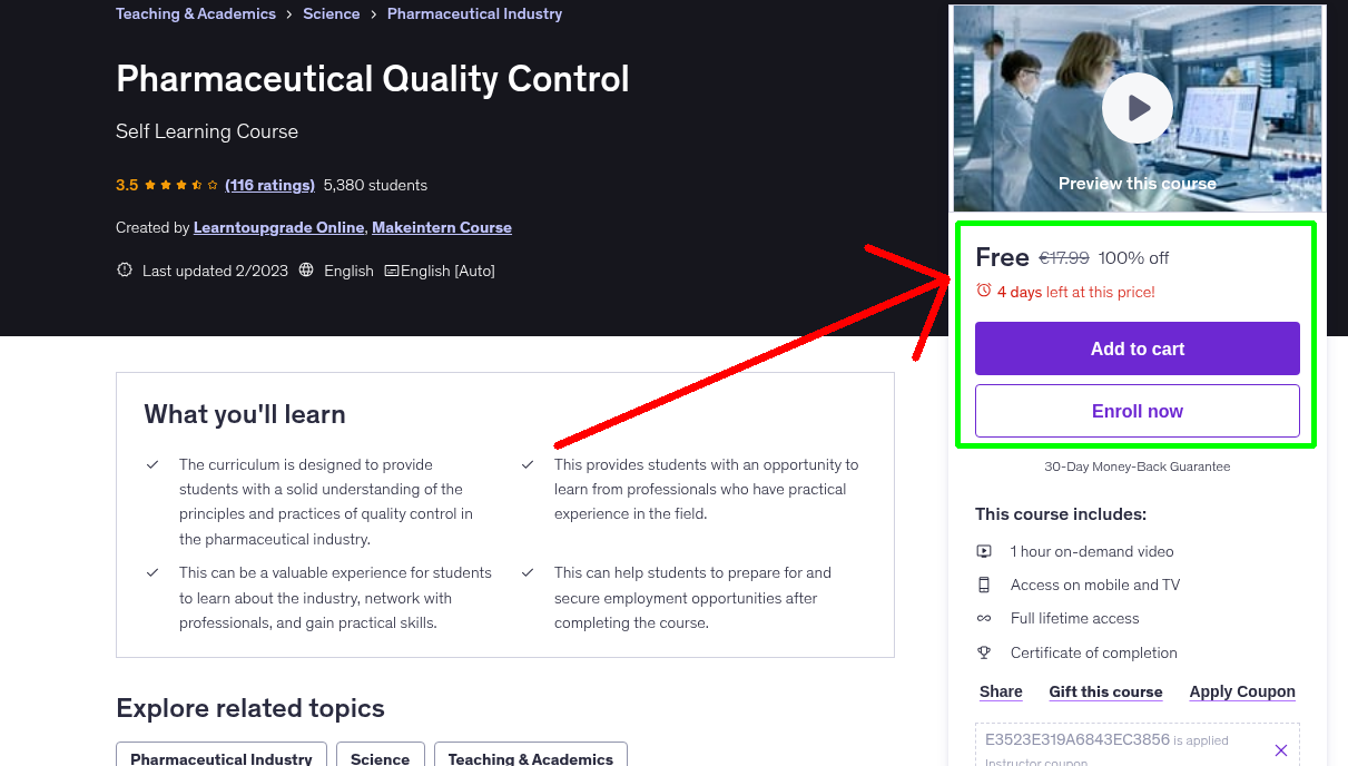 Pharmaceutical Quality Control