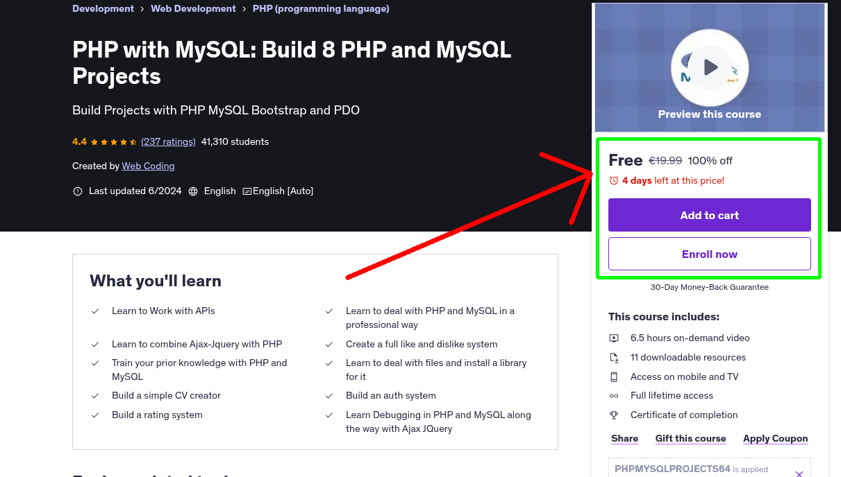 PHP with MySQL: Build 8 PHP and MySQL Projects