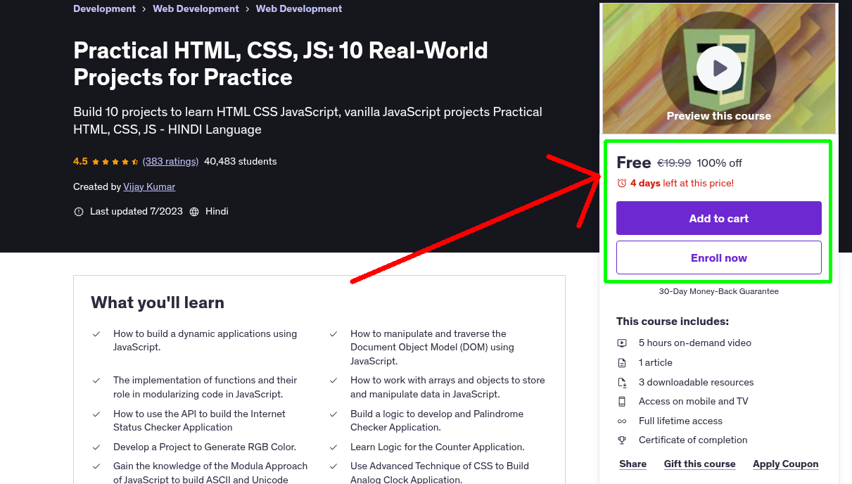 Practical HTML, CSS, JS: 10 Real-World Projects for Practice