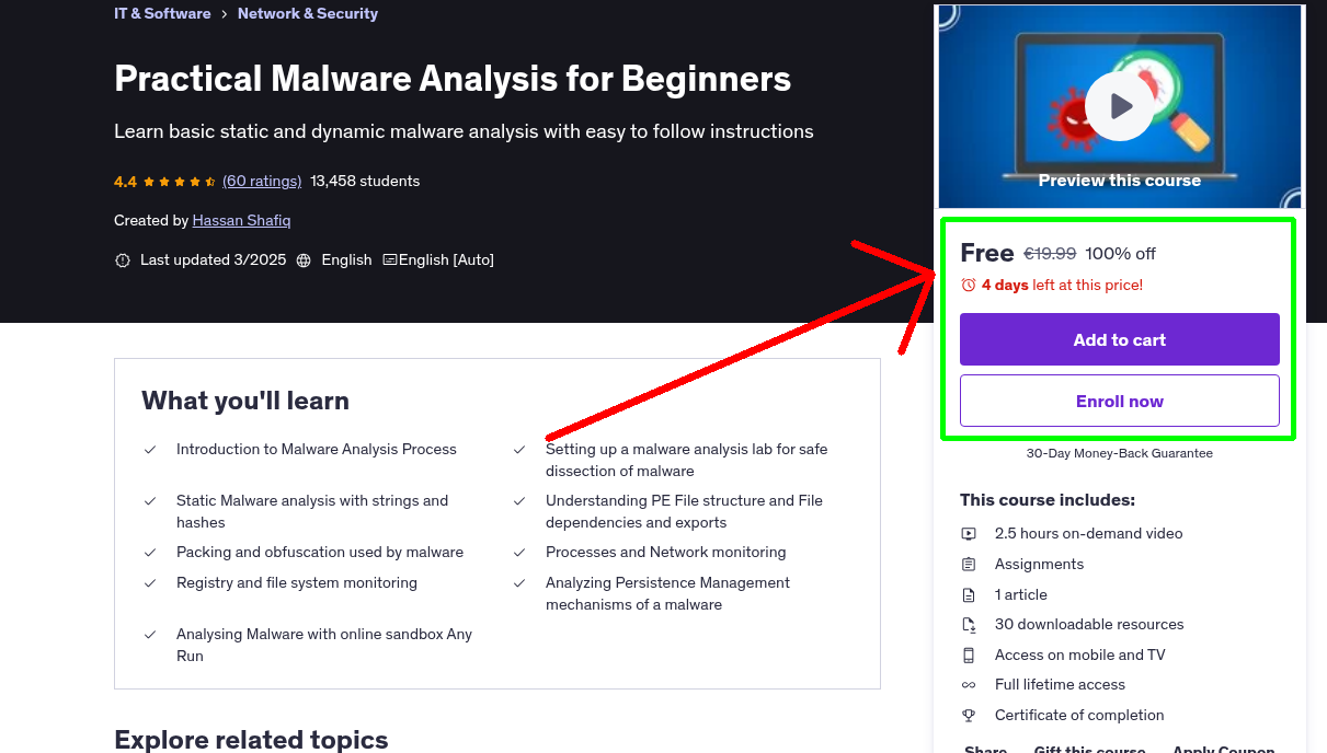 Practical Malware Analysis for Beginners