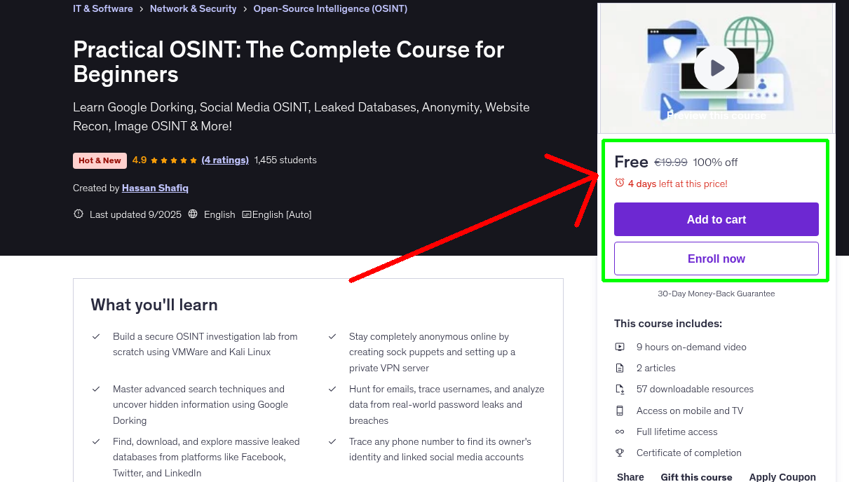 Practical OSINT: The Complete Course for Beginners