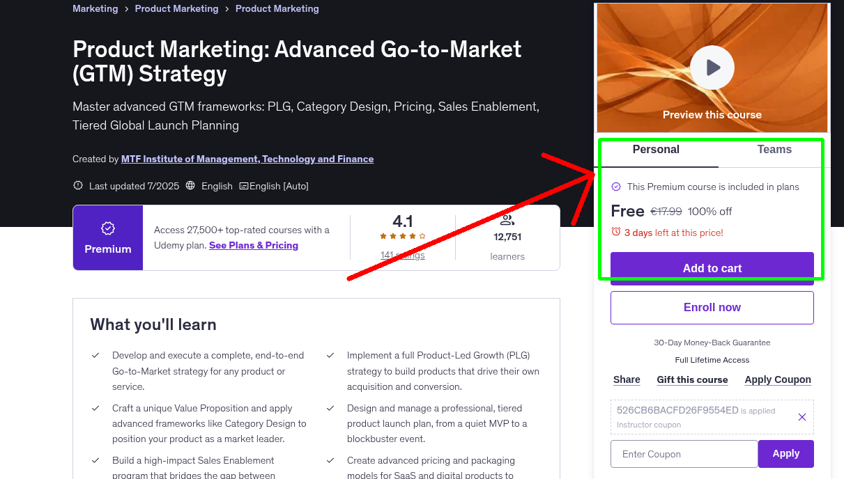Product Marketing: Advanced Go-to-Market (GTM) Strategy