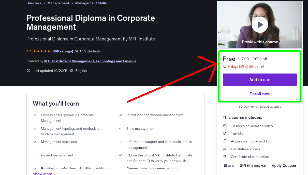 Professional Diploma in Corporate Management