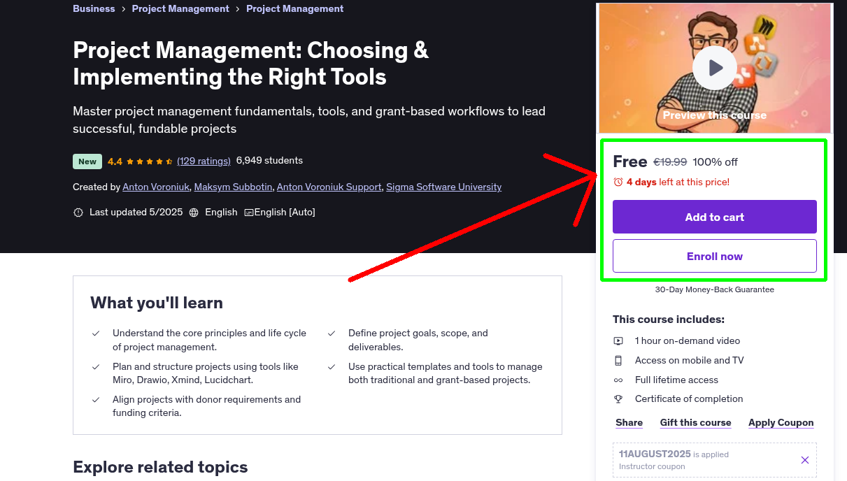 Project Management: Choosing & Implementing the Right Tools