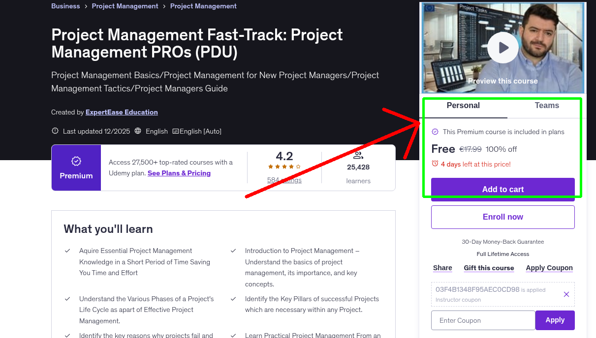 Project Management Fast-Track: Project Management PROs (PDU)