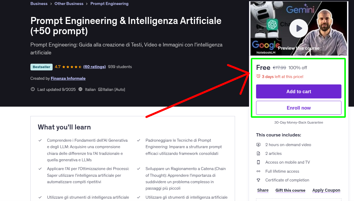 Prompt Engineering & Intelligenza Artificiale (+50 prompt)