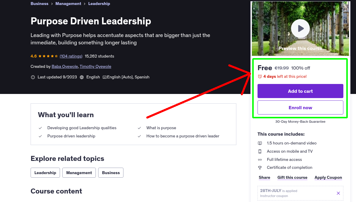 Purpose Driven Leadership