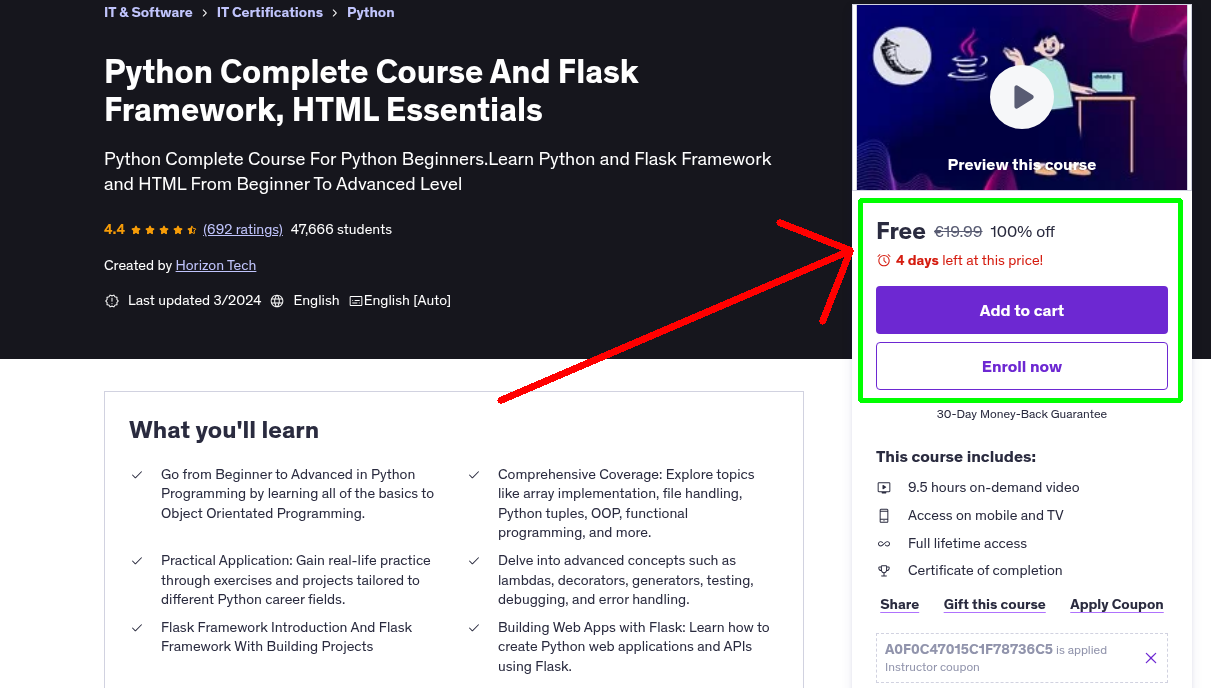 Python Complete Course And Flask Framework, HTML Essentials
