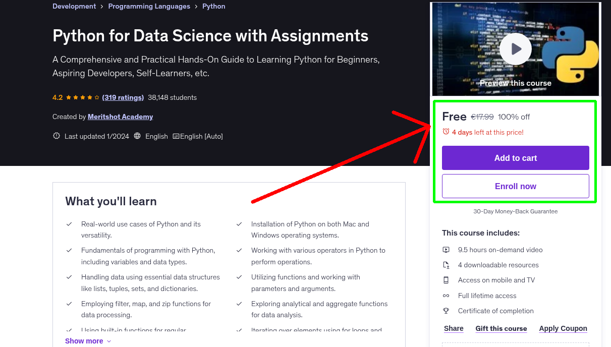 Python for Data Science with Assignments