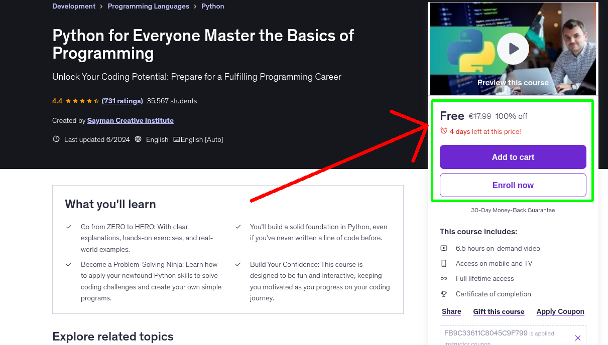 Python for Everyone Master the Basics of Programming
