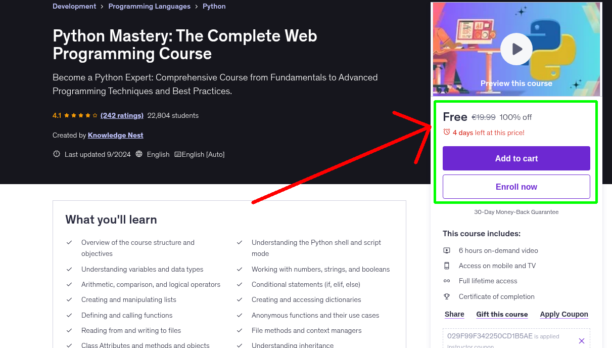 Python Mastery: The Complete Web Programming Course