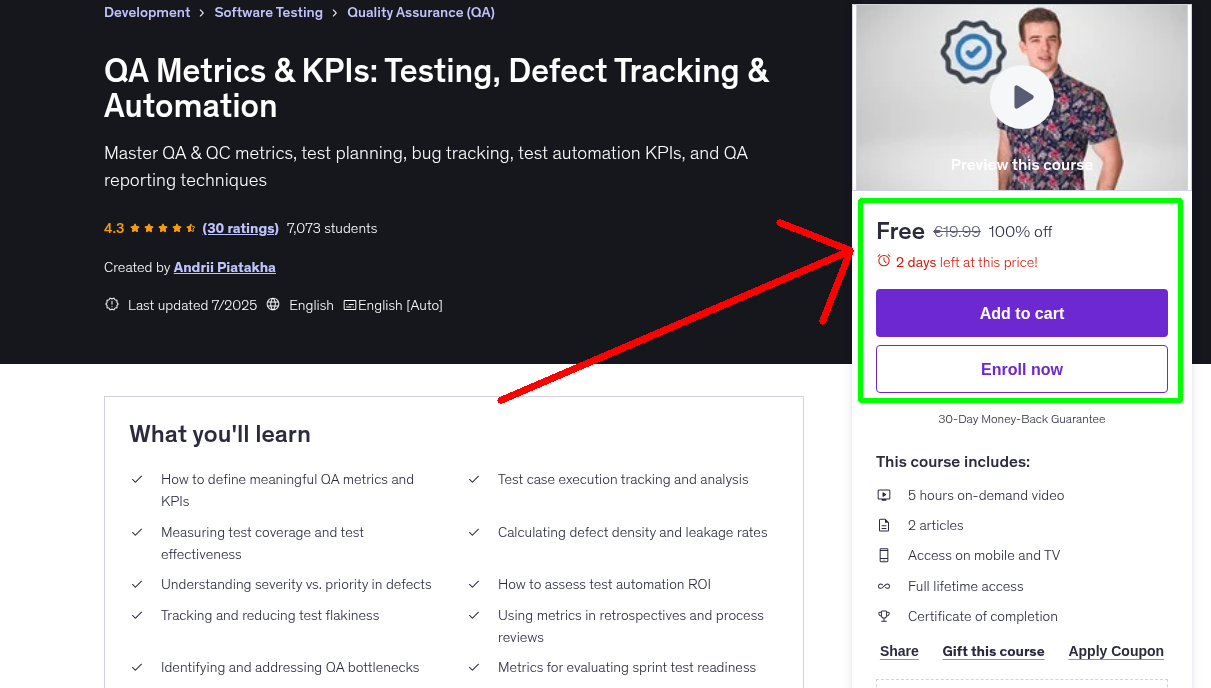 QA Metrics & KPIs: Testing, Defect Tracking & Automation