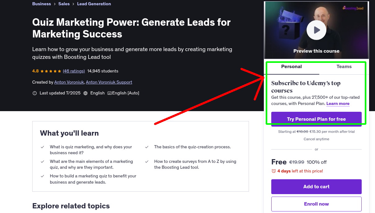 Quiz Marketing Power: Generate Leads for Marketing Success