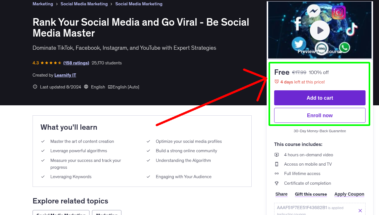 Rank Your Social Media and Go Viral - Be Social Media Master