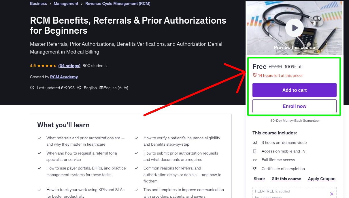 RCM Benefits, Referrals & Prior Authorizations for Beginners