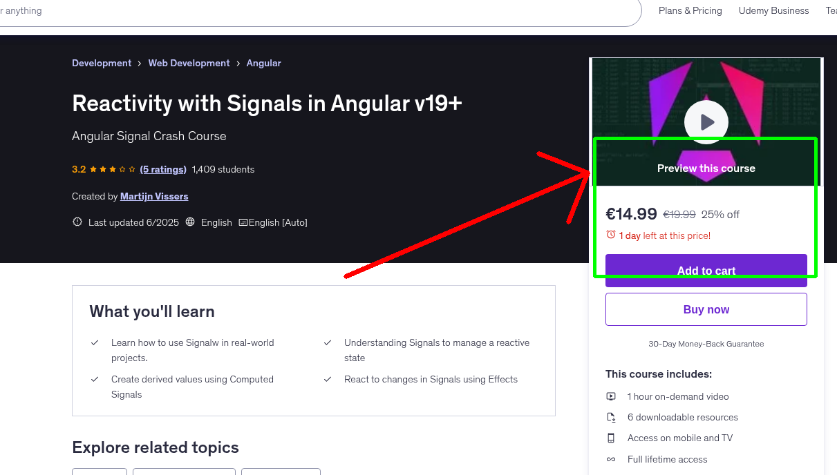 Reactivity with Signals in Angular v19+