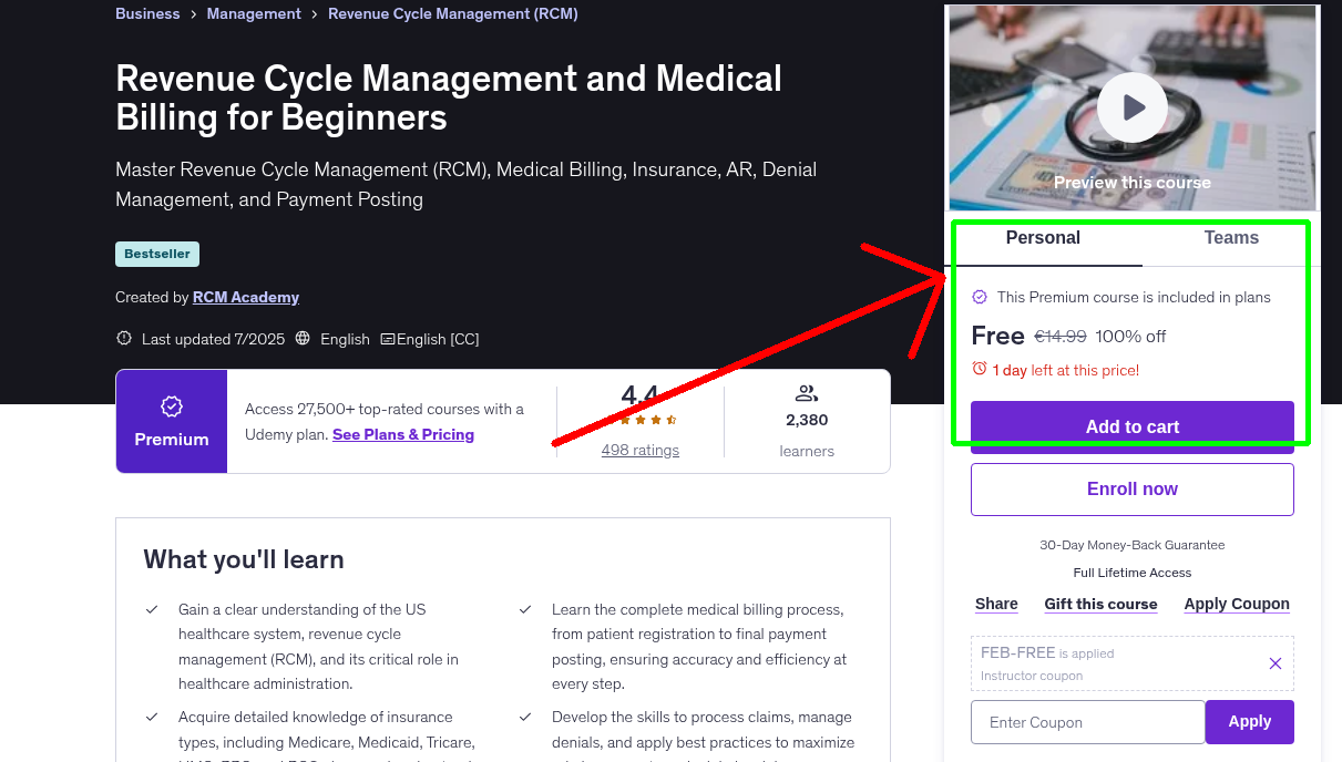 Revenue Cycle Management and Medical Billing for Beginners