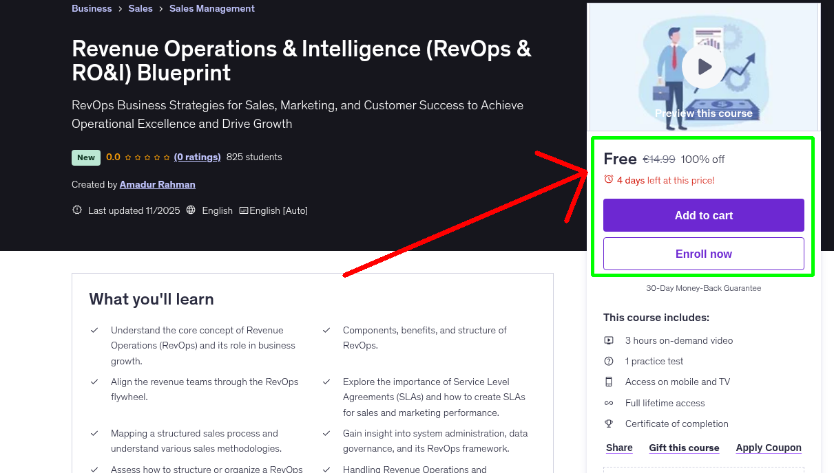 Revenue Operations & Intelligence (RevOps & RO&I) Blueprint