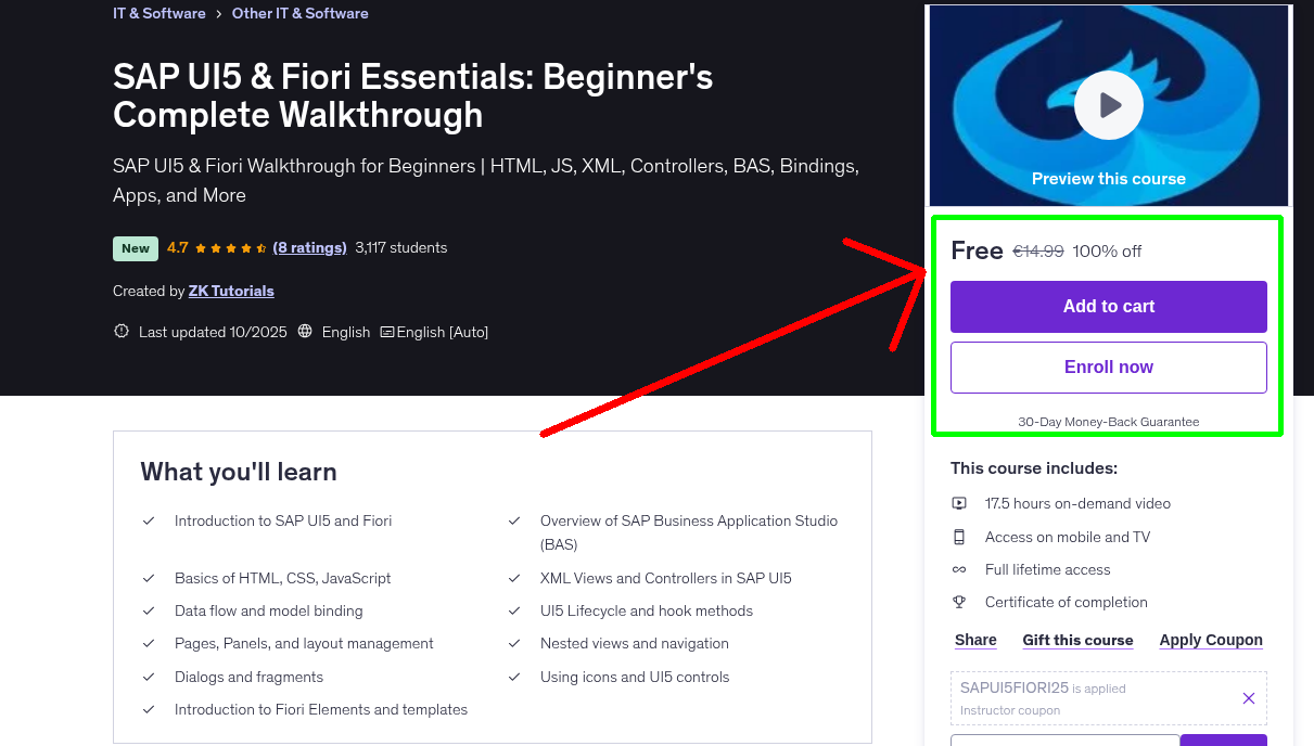 SAP UI5 & Fiori Essentials: Beginner's Complete Walkthrough