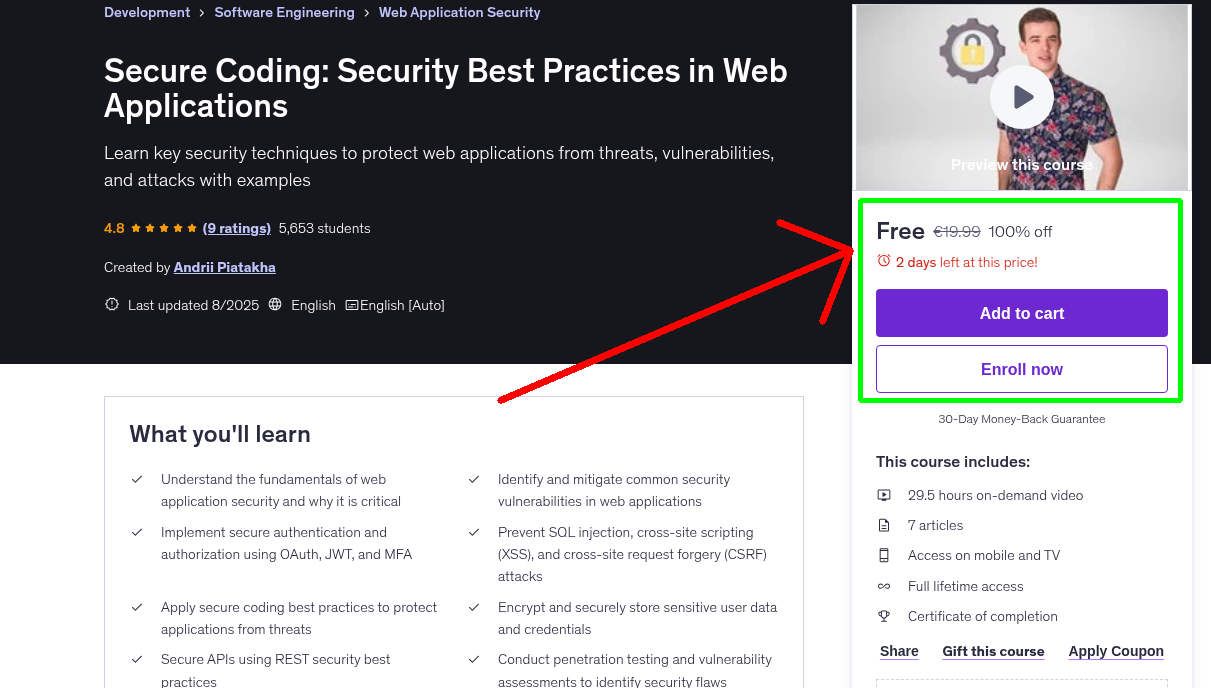 Secure Coding: Security Best Practices in Web Applications