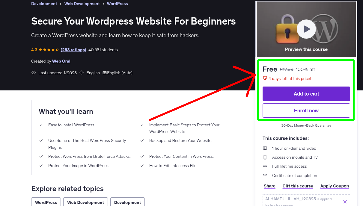 Secure Your Wordpress Website For Beginners