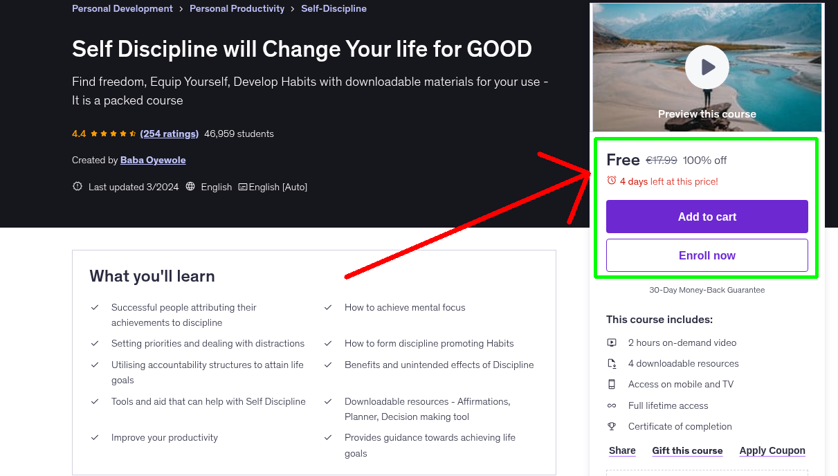 Self Discipline will Change Your life for GOOD