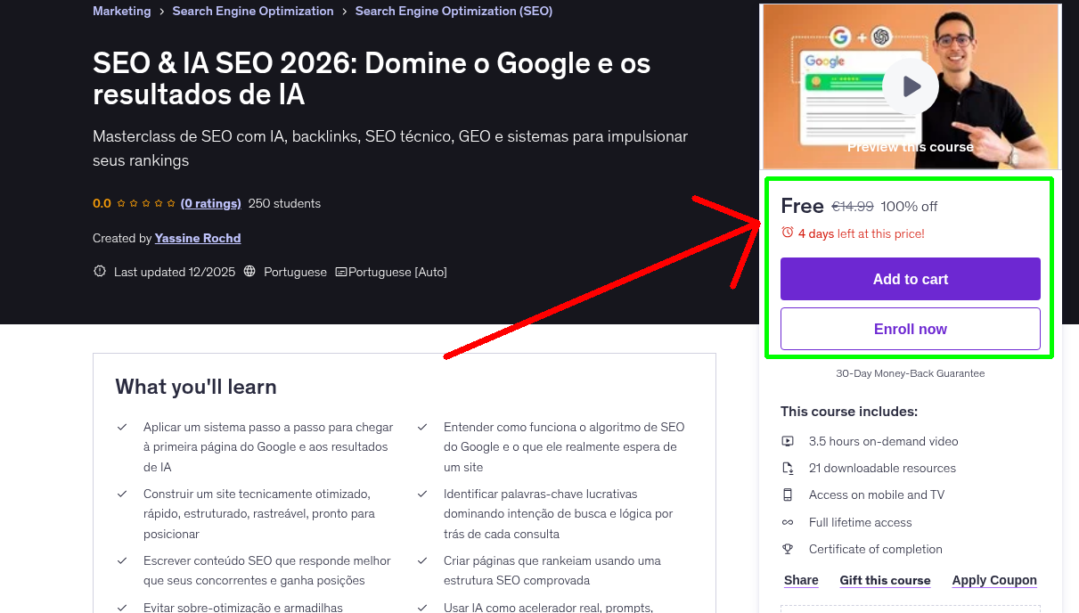 SEO & IA SEO 2026: Domine o Google e os resultados de IA
