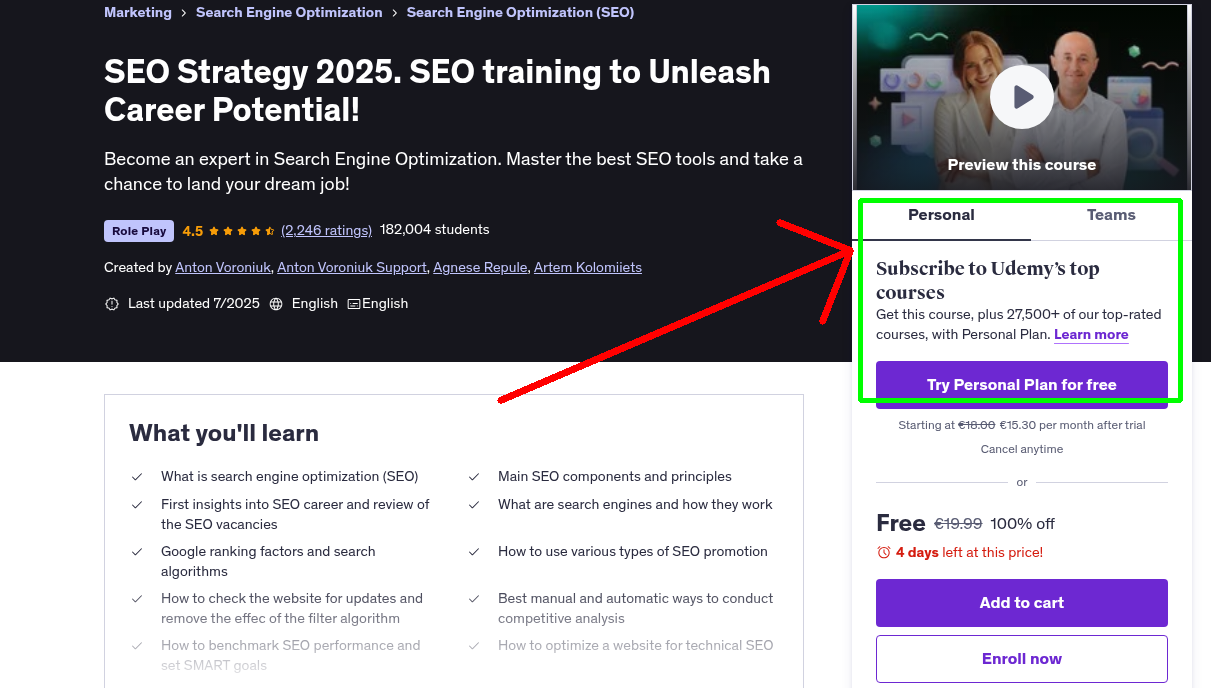 SEO Strategy 2025. SEO training to Unleash Career Potential!