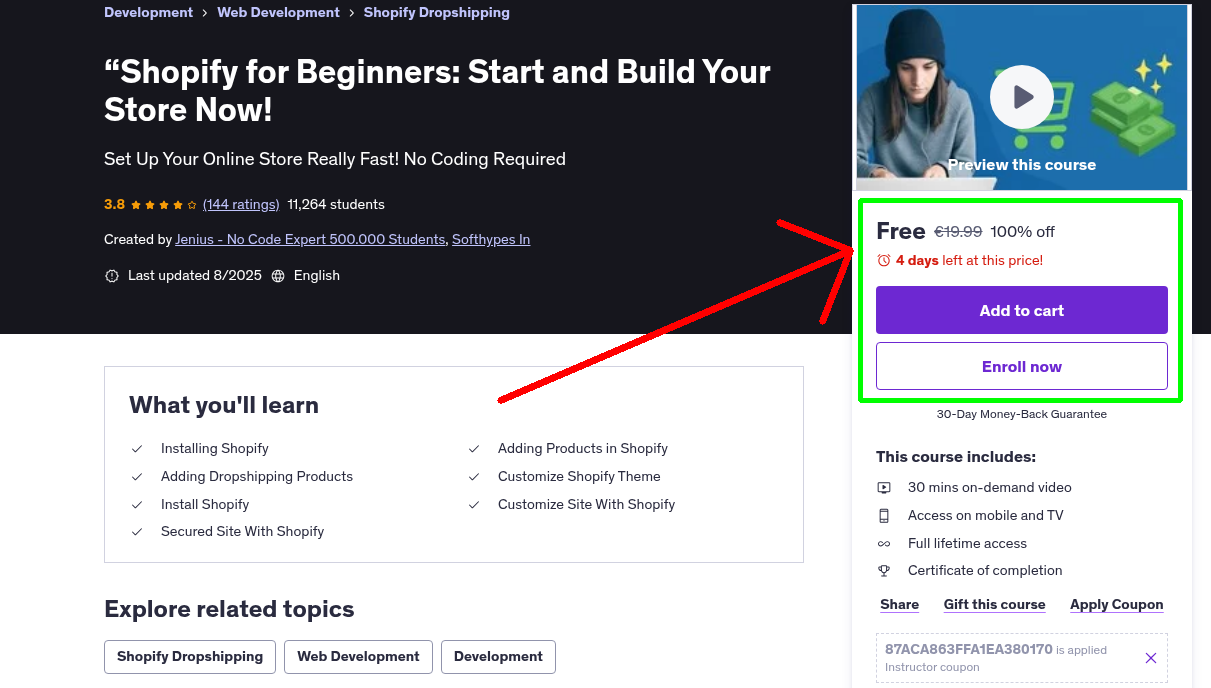 “Shopify for Beginners: Start and Build Your Store Now!