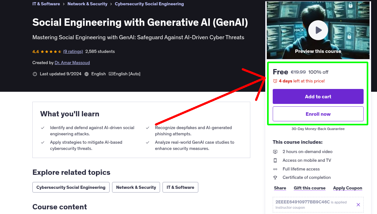 Social Engineering with Generative AI (GenAI)