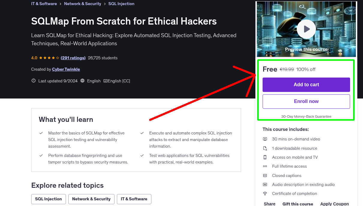 SQLMap From Scratch for Ethical Hackers