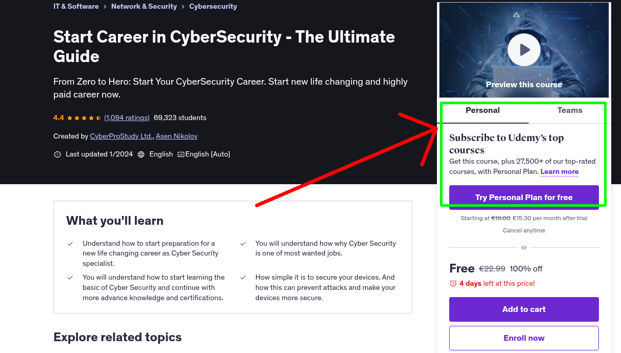 Start Career in CyberSecurity - The Ultimate Guide