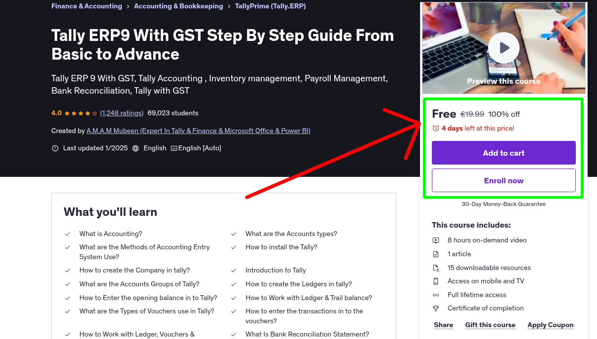 Tally ERP9 With GST Step By Step Guide From Basic to Advance
