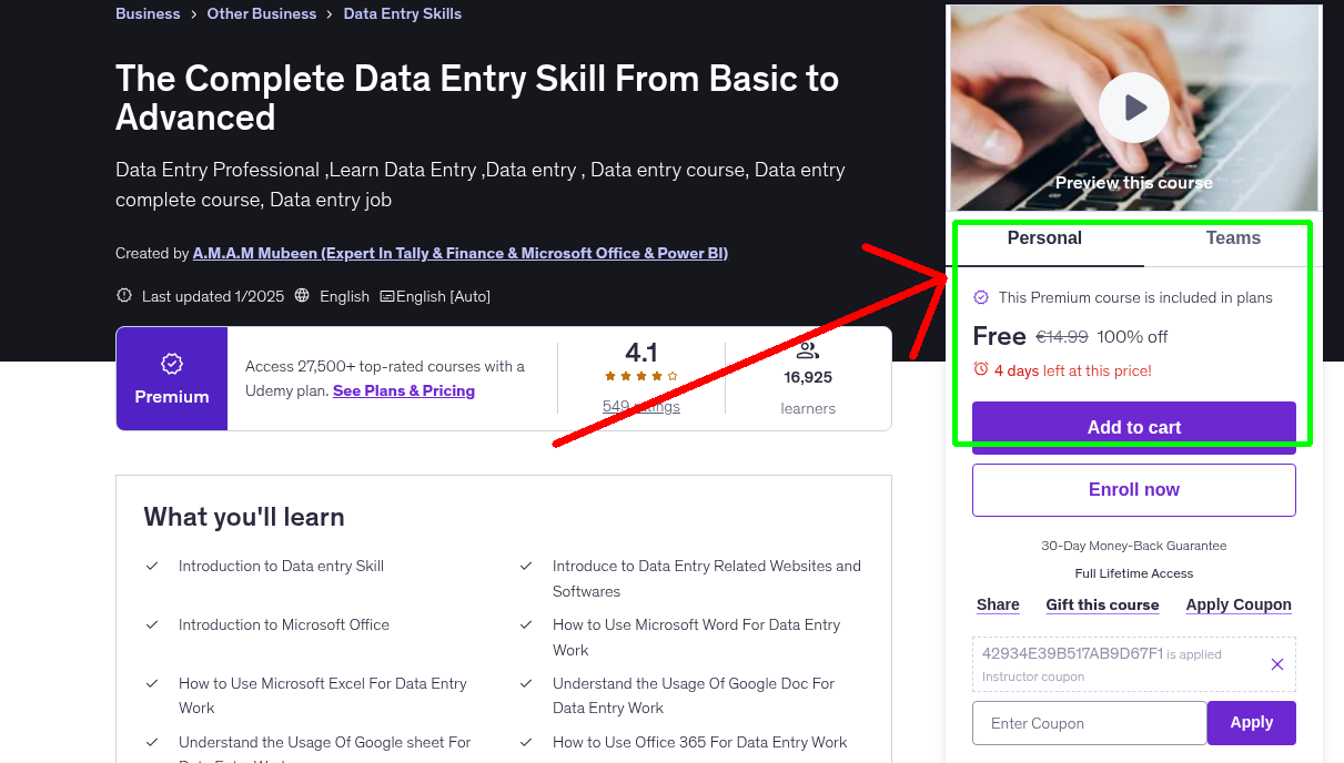 The Complete Data Entry Skill From Basic to Advanced