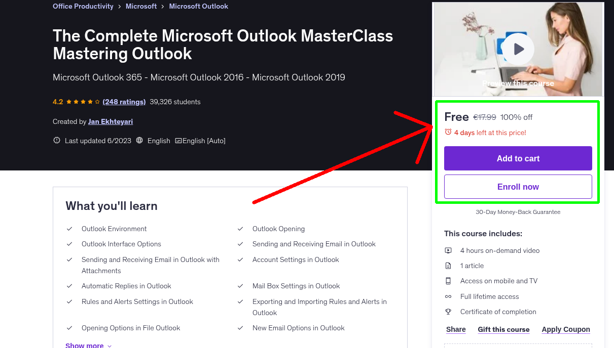 The Complete Microsoft Outlook MasterClass Mastering Outlook