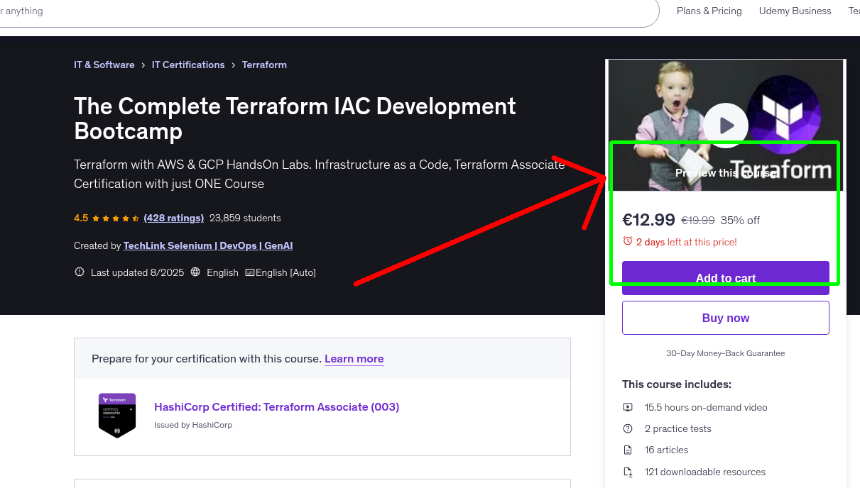 The Complete Terraform IAC Development Bootcamp
