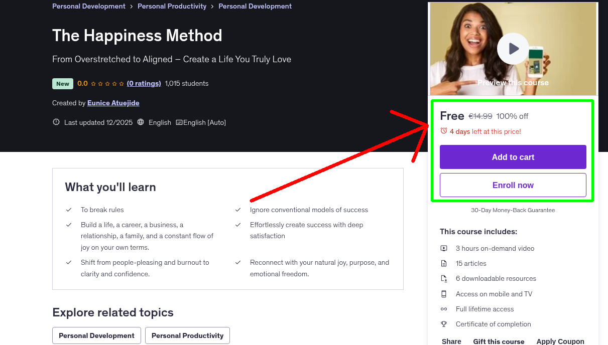 The Happiness Method