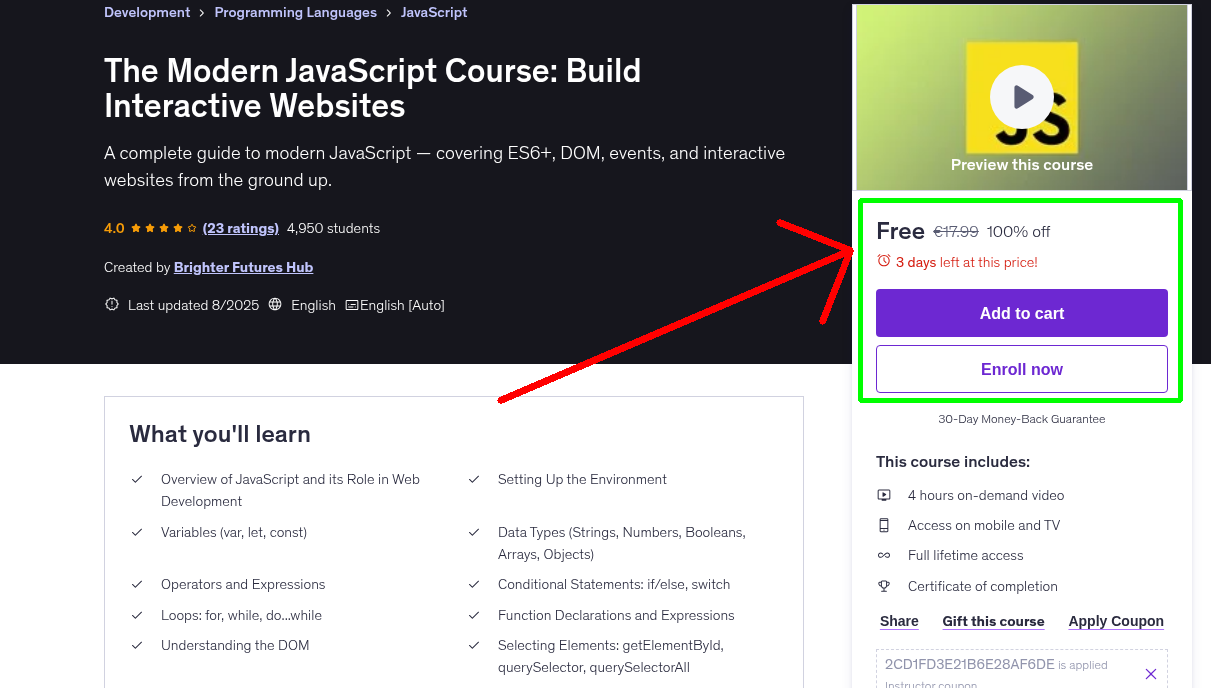 The Modern JavaScript Course: Build Interactive Websites