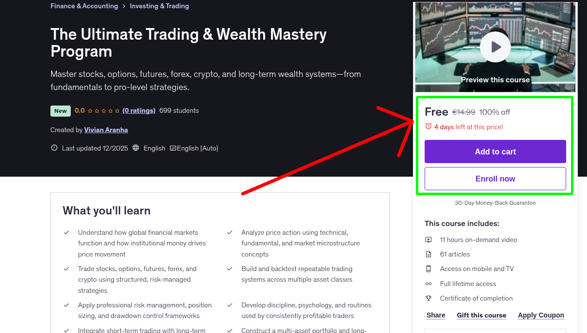 The Ultimate Trading & Wealth Mastery Program