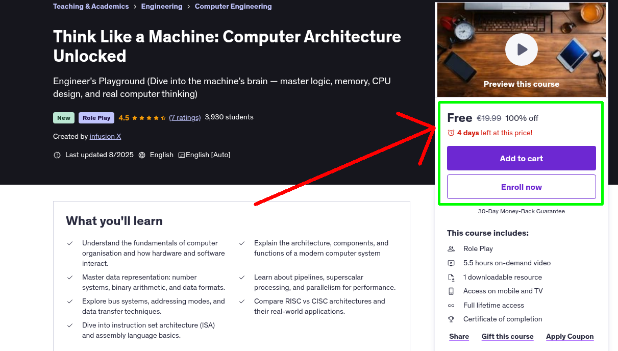 Think Like a Machine: Computer Architecture Unlocked