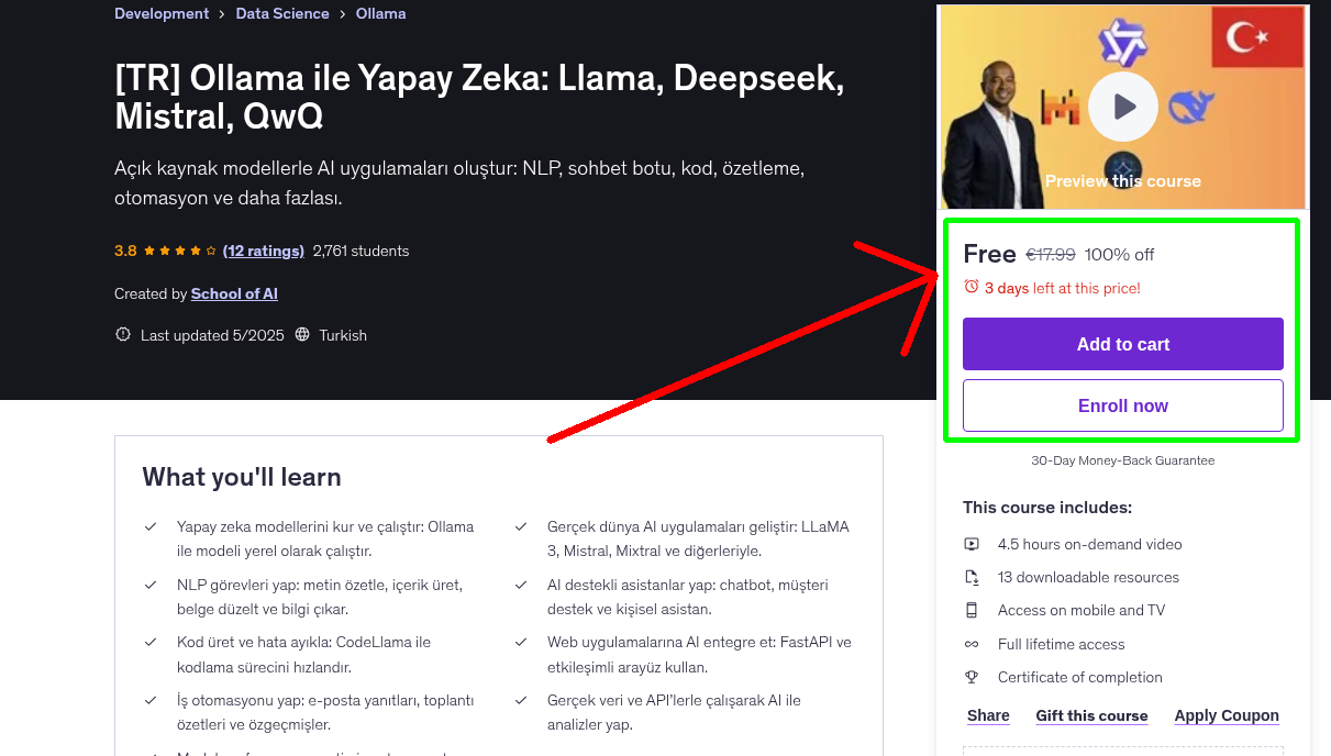 [TR] Ollama ile Yapay Zeka: Llama, Deepseek, Mistral, QwQ