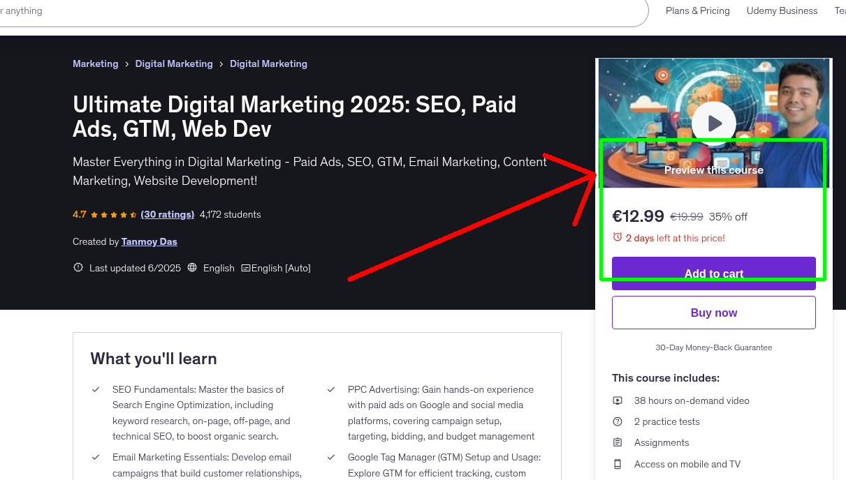 Ultimate Digital Marketing 2025: SEO, Paid Ads, GTM, Web Dev