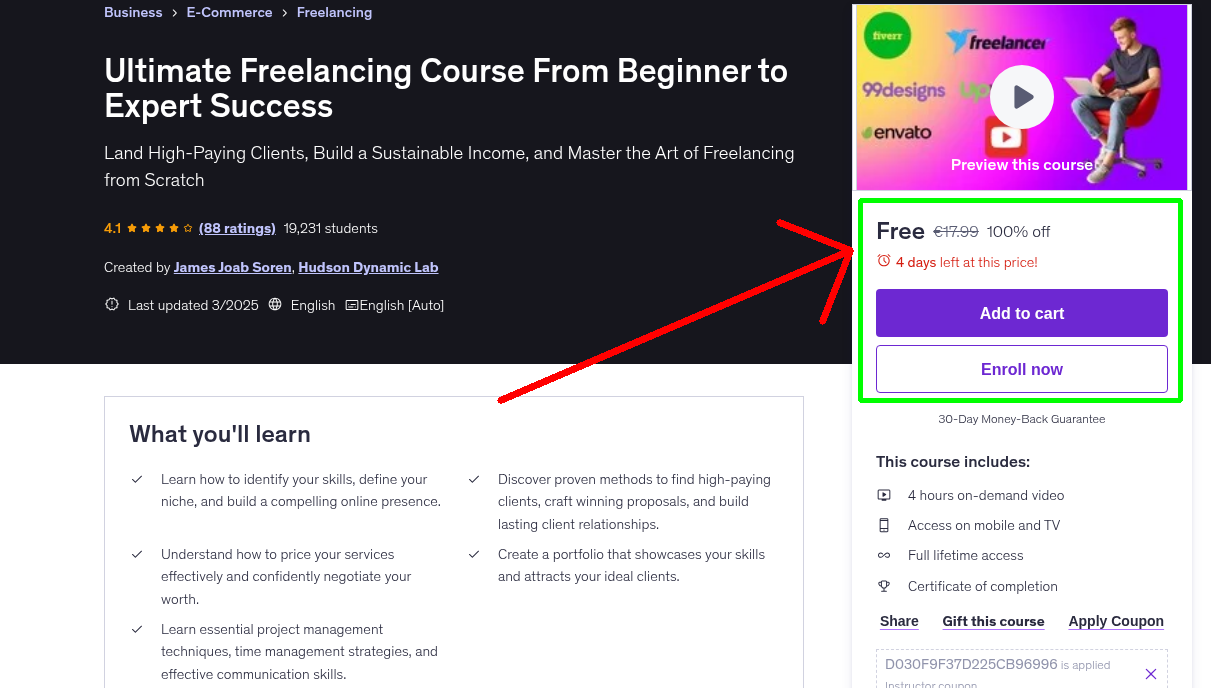 Ultimate Freelancing Course From Beginner to Expert Success