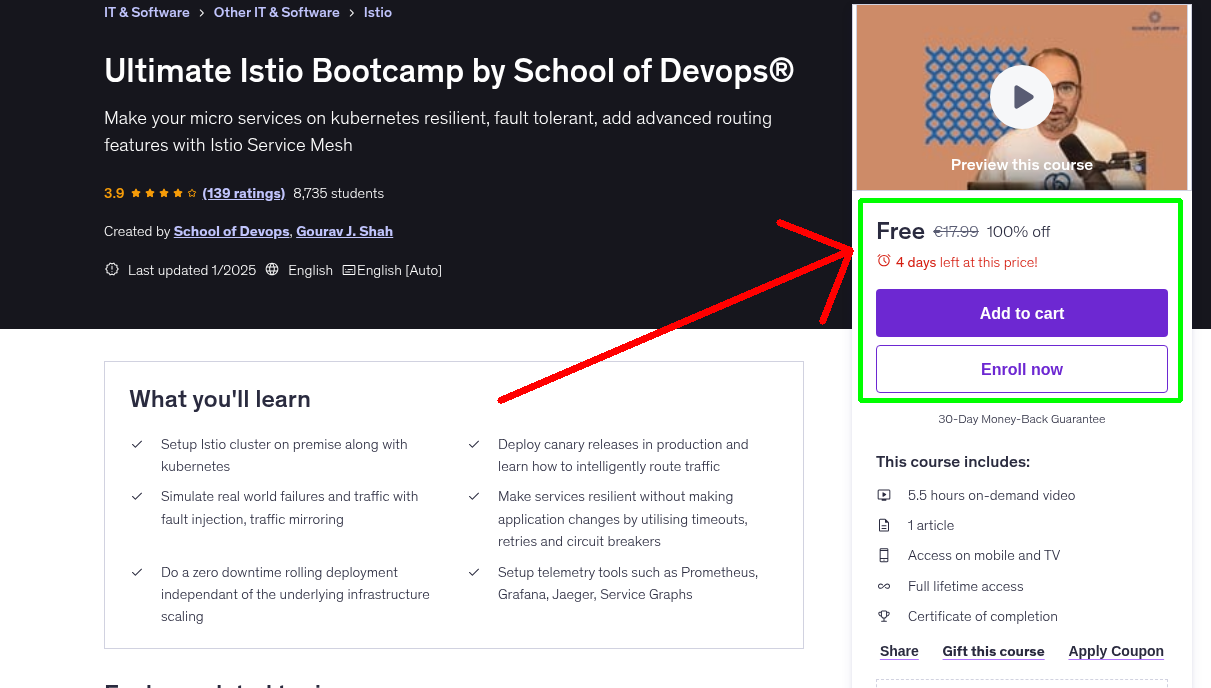 Ultimate Istio Bootcamp by School of Devops®